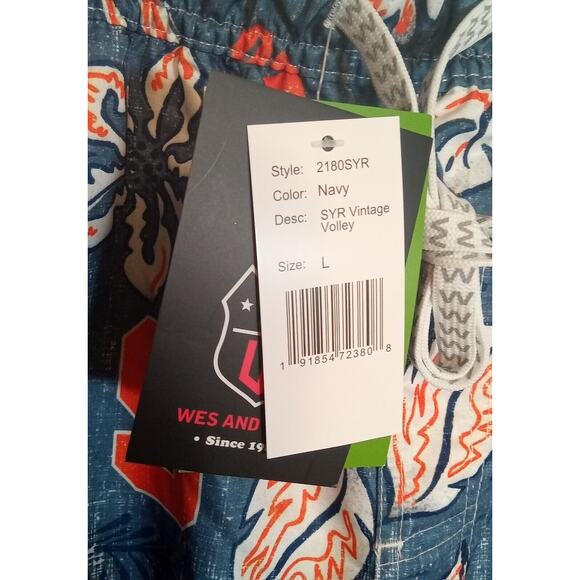 Men's Wes & Willy Syracuse Oange Board Shorts Large - Picture 5 of 6